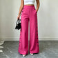 ⏰🔥 ¡OFERTA 50% OFF! 👖✨ Pantalones de Mujer de Talle Alto y Pierna Ancha – Diseño con Botones Laterales, Elegancia y Comodidad Todo el Día 💃