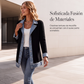 ⏰🔥 ¡OFERTA 50% OFF! 🧥✨ Cazadora de Punto con Parches de Mezclilla para Mujer – Estilo Urbano, Cómodo y Sofisticado 🍂