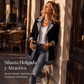⏰🔥 ¡OFERTA 50% OFF! 🧥✨ Cazadora de Punto con Parches de Mezclilla para Mujer – Estilo Urbano, Cómodo y Sofisticado 🍂