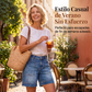 ⏰🔥 ¡OFERTA 50% OFF! 👖✨ Pantalones Cortos Vaqueros Bermuda para Mujer – Cómodos, Elásticos y con Bolsillos Cargo Prácticos 💙