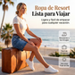 ⏰🔥 ¡OFERTA 50% OFF! 👖✨ Pantalones Cortos Vaqueros Bermuda para Mujer – Cómodos, Elásticos y con Bolsillos Cargo Prácticos 💙