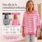 ⏰🔥 ¡OFERTA 50% OFF! 🧥✨ Jersey Sudadera con Capucha a Rayas para Mujer – Estilo Casual, Comodidad Cálida y Look Moderno 💖