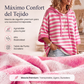 ⏰🔥 ¡OFERTA 50% OFF! 🧥✨ Jersey Sudadera con Capucha a Rayas para Mujer – Estilo Casual, Comodidad Cálida y Look Moderno 💖