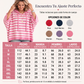 ⏰🔥 ¡OFERTA 50% OFF! 🧥✨ Jersey Sudadera con Capucha a Rayas para Mujer – Estilo Casual, Comodidad Cálida y Look Moderno 💖