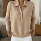 ⏰🔥 ¡OFERTA 50% OFF! 👗✨ Jersey de Punto Elegante con Cuello de Solapa para Mujer – Estilo Sofisticado, Cálido y Cómodo para Cada Día 🍂