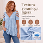 ⏰🔥 ¡OFERTA 50% OFF! 👗✨ Camiseta de Hombros al Descubierto para Mujer – Estilo Femenino, Elegante y Cómodo para Todo el Día 💖
