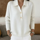 ⏰🔥 ¡OFERTA 50% OFF! 👗✨ Jersey de Punto Elegante con Cuello de Solapa para Mujer – Estilo Sofisticado, Cálido y Cómodo para Cada Día 🍂
