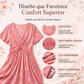 ⏰🔥 ¡OFERTA 50% OFF! 👗🌸 Vestido de Mujer con Cuello en V, Estampado Floral y Cintura Torcida – Elegancia Femenina, Figura Favorecida y Comodidad Todo el Día ✨