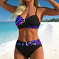 ⏰🔥 ¡OFERTA 50% OFF! 👙✨ Bikini Push-Up de Dos Piezas para Mujer – Diseño Cruzado, Figura Favorecida y Estilo Elegante de Playa 🌴💖