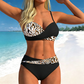 ⏰🔥 ¡OFERTA 50% OFF! 👙✨ Bikini Push-Up de Dos Piezas para Mujer – Diseño Cruzado, Figura Favorecida y Estilo Elegante de Playa 🌴💖