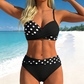 ⏰🔥 ¡OFERTA 50% OFF! 👙✨ Bikini Push-Up de Dos Piezas para Mujer – Diseño Cruzado, Figura Favorecida y Estilo Elegante de Playa 🌴💖