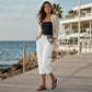 ⏰🔥 ¡OFERTA 50% OFF! 🌺👖 Pantalones Capri Cargo de Talle Alto para Mujer – Cómodos, Versátiles y Perfectos para el Verano ☀️✨