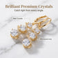 ⏰🔥 ¡OFERTA 50% OFF! 💎✨ Pendientes de Cristal en Espiral Dorada – Diseño Elegante y Brillante para Resaltar tu Belleza en Cada Ocasión 🌟