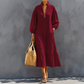 ⏰🔥 ¡OFERTA 50% OFF! 👗✨ Vestido de Mujer con Cuello Alzado, Media Cremallera y Mangas de Farol – Elegancia Moderna, Estilo Femenino y Comodidad Todo el Día 💖