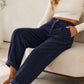 🔥⏰ ¡OFERTA 50% OFF! 👖 Pantalones de Mujer de Talle Alto y Pierna Recta – Cómodos, Holgados y Elegantes para Cada Día ✨