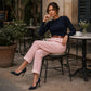 🔥⏰ ¡OFERTA 50% OFF! 👖 Pantalones de Mujer de Talle Alto y Pierna Recta – Cómodos, Holgados y Elegantes para Cada Día ✨