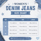 Women's Asymmetrical Waist Wide Leg Jeans