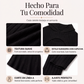 Conjunto de punto canelado de 2 piezas para mujer