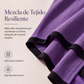 Conjunto de túnica informal y pantalones de pierna ancha para mujer