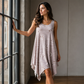 🔥⏰ ¡OFERTA 50% OFF! 👗 Vestido Midi de Vacaciones para Mujer – Estampado de Corazones, Sin Mangas y Bajo Asimétrico ✨