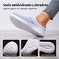 Zapatillas tipo mula sin cordones de malla transpirable para mujer