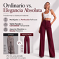 🔥⏰ ¡OFERTA 50% OFF! 👖 Pantalones de Pierna Ancha a Rayas para Mujer – Talle Alto, Corte Fluido y Estilo Elegante ✨