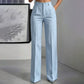 🔥⏰ ¡OFERTA 50% OFF! 👖 Pantalones de Pierna Ancha a Rayas para Mujer – Talle Alto, Corte Fluido y Estilo Elegante ✨