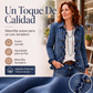 🔥⏰ ¡OFERTA 50% OFF! 👗 Chaqueta Vaquera de Mujer con Volantes y Doble Botonadura – Estilo Femenino, Elegante y Moderno ✨