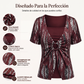 ⏰🔥 ¡OFERTA 50% OFF! 🐆👕 Camiseta de Mujer con Estampado de Leopardo y Anilla en O – Diseño Falso de Dos Piezas para un Look Moderno y Llamativo ✨