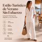 ⏰🔥 ¡OFERTA 50% OFF! 👚✨ Conjunto de Camisa Informal y Pantalones de Pierna Ancha para Mujer – Elegante, Cómodo y Fácil de Combinar