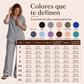⏰🔥 ¡OFERTA 50% OFF! 👚✨ Conjunto de Camisa Informal y Pantalones de Pierna Ancha para Mujer – Elegante, Cómodo y Fácil de Combinar