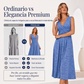 ⏰🔥 ¡OFERTA 50% OFF! 👗✨ Vestido Sin Mangas de Cuello en V para Mujer Talla Grande – Cómodo, Favorecedor y Elegante para Cada Ocasión