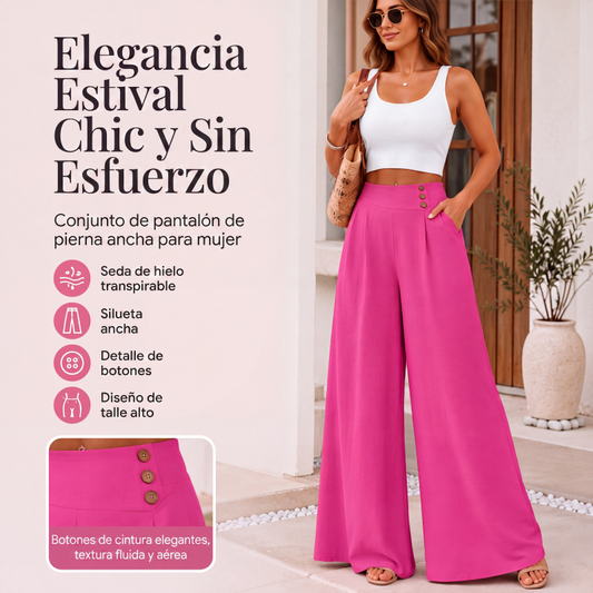 ⏰🔥 ¡OFERTA 50% OFF! 👖✨ Pantalón Ancho Fluido y Holgado para Mujer – Cómodo, Elegante y Perfecto para el Día a Día