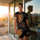 ⏰🔥 ¡OFERTA 50% OFF! 🐯👕 Conjunto de 2 Piezas para Hombre – Camiseta + Pantalón Corto con Estampado 3D de Animales, Fresco, Cómodo y Llamativo