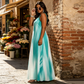 ⏰🔥 ¡OFERTA 50% OFF! 👗✨ Vestido Largo de Rayas para Mujer Talla Grande – Sin Mangas, Cómodo y Elegante para un Look Fresco y Favorecedor