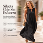 ⏰🔥 ¡OFERTA 50% OFF! 👗✨ Mono de Lino de Pierna Ancha para Mujer – Cuello en V, Corte Holgado y Comodidad Fresca para el Verano