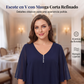 ⏰🔥 ¡OFERTA 50% OFF! 👗✨ Vestido Midi de Gasa en Capas para Mujer – Elegante Diseño de Falso Dos Piezas y Bajo Asimétrico Favorecedor