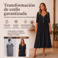 ⏰🔥 ¡OFERTA 50% OFF! 👗✨ Vestido Plisado con Botones y Cuello en V para Mujer – Elegante, Femenino y Versátil para Cualquier Ocasión