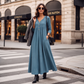 ⏰🔥 ¡OFERTA 50% OFF! 👗✨ Vestido Plisado con Botones y Cuello en V para Mujer – Elegante, Femenino y Versátil para Cualquier Ocasión