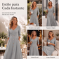 ⏰🔥 ¡OFERTA 50% OFF! 👗✨ Vestido Largo de Punto con Cuello en V para Mujer – Silueta Elegante, Bolsillos Prácticos y Comodidad para Todo el Día