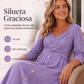 ⏰🔥 ¡OFERTA 50% OFF! 👗✨ Vestido Largo de Punto con Cuello en V para Mujer – Silueta Elegante, Bolsillos Prácticos y Comodidad para Todo el Día