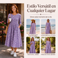 ⏰🔥 ¡OFERTA 50% OFF! 👗🌸 Vestido Floral con Fruncidos para Mujer – Diseño Femenino, Favorecedor y Elegante para un Look Encantador ✨