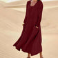 ⏰🔥 ¡OFERTA 50% OFF! 👗🌿 Vestido Largo de Algodón y Lino para Mujer – Corte en A, Bolsillos Prácticos y Comodidad Relajada para Todos los Días ✨