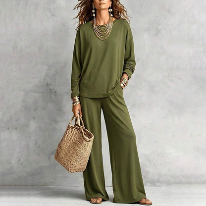 ⏰🔥 ¡OFERTA 50% OFF! 👚👖 Conjunto Elegante y Chic de 2 Piezas para Mujer – Estilo Sofisticado, Cómodo y Versátil para Cualquier Ocasión ✨