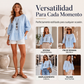 ⏰🔥 ¡OFERTA 50% OFF! 👚🌸 Blusa de Verano para Mujer con Mangas de Farol y Volantes Escalonados – Femenina, Fresca y Elegante ✨