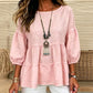 ⏰🔥 ¡OFERTA 50% OFF! 👚🌸 Blusa de Verano para Mujer con Mangas de Farol y Volantes Escalonados – Femenina, Fresca y Elegante ✨