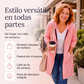 ⏰🔥 ¡OFERTA 50% OFF! 💕🧥 Sudadera con Capucha Larga para Mujer – Forro Polar, Bolsillos y Diseño Tipo Túnica para Mantenerte Cálida y Cómoda ❄️✨