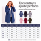 ⏰🔥 ¡OFERTA 50% OFF! 💕🧥 Sudadera con Capucha Larga para Mujer – Forro Polar, Bolsillos y Diseño Tipo Túnica para Mantenerte Cálida y Cómoda ❄️✨