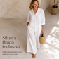 ⏰🔥 ¡OFERTA 50% OFF! 👚👖 Conjunto Retro de Algodón y Lino para Mujer – Camisa Cómoda y Pantalones de Pierna Ancha para un Look Relajado y Elegante ✨