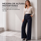 ⏰🔥 ¡OFERTA 50% OFF! 👖✨ Pantalón de Traje de Talle Alto para Mujer – Corte Recto, Tejido Antiarugas y Estilo Elegante para Oficina y Uso Diario